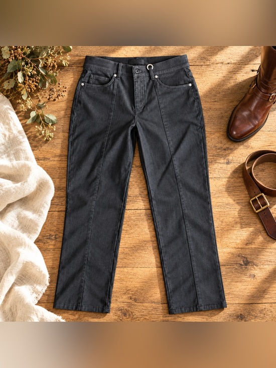 UT Rebel Denim - UT Rebel Rebel Riders Womens Size 8 Black Stretch Riding Pants NWT